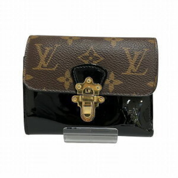 Louis Vuitton Vernis Portefeuille Cherry Wood Trifold Wallet - Picture 1 of 8